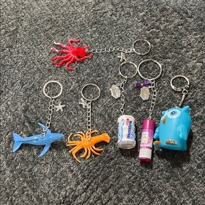 Colorful Keychain Set